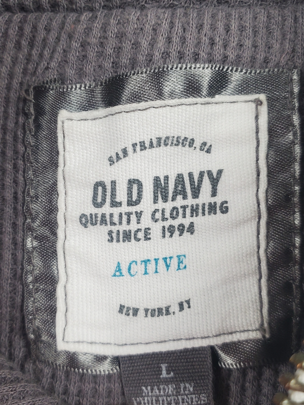 Old Navy Active Girls L Cream Full Zip Hooded Jacket Gray Lined - Picture 2 of 11